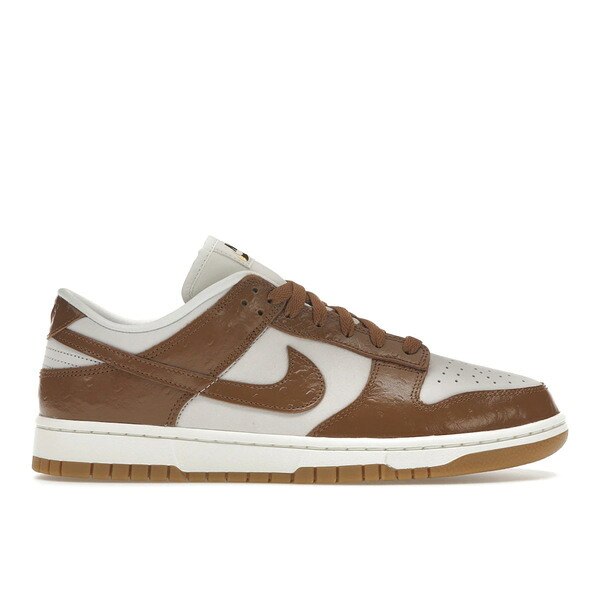 Nike ナイキ レディース スニーカー  【Nike Dunk Low LX Ale Brown Ostrich (Women\u0027s)】  大きさ US_W_12 Phantom/Ale Brown/Sail/Metallic Gold