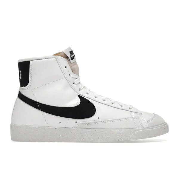 Nike ナイキ レディース スニーカー 【Nike Blazer Mid 77 Next Nature White Black (Women's)】 サイズ US_7(24.0cm) White/Black|asty