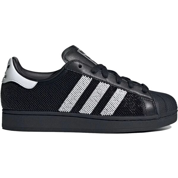adidas アディダス レディース スニーカー 【adidas Superstar Beaded Black White (Women's)】 サイズ US_5(22.0cm) Black/White｜asty 41,470円