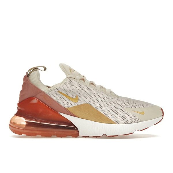 Nike ナイキ レディース スニーカー 【Nike Air Max 270 Light Cream Terra Blush (Women's)】 サイズ US_5(22.0cm) Light Cream/Terra Blush-Dusty Peach-Metallic Gold|asty
