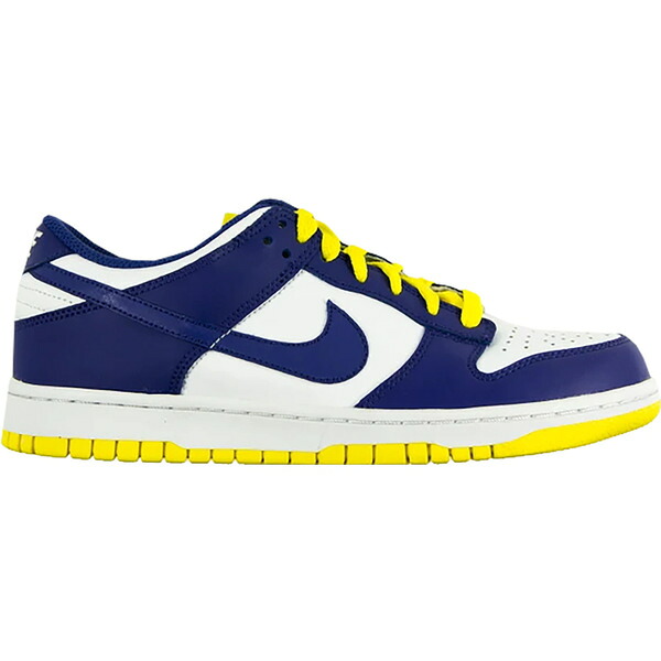 Nike ナイキ レディース スニーカー  【Nike Dunk Low White Wicked Purple Vibrant Yellow (Women\u0027s)】  大きさ US_9.5(26.5糎) White/Wicked Purple-Vibrant Yellow