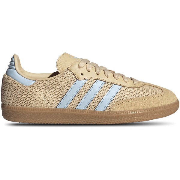 adidas アディダス レディース スニーカー 【adidas Samba OG Sanda Strata Sky Tint (Women's)】 サイズ US_9(26.0cm) Core Black/Sand Strata/Sky Tint|asty