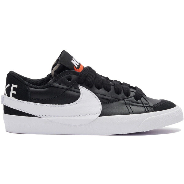 Nike ナイキ レディース スニーカー  【Nike Blazer Low 77 Jumbo Black White (Women\u0027s)】  大きさ US_7(24.0糎) Black/Black/Team Orange/White