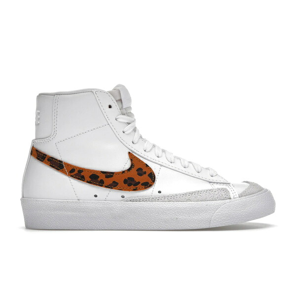 Nike ナイキ レディース スニーカー 【Nike Blazer Mid Leopard (Women's)】 サイズ US_5(22.0cm) White/White-Leopard｜asty