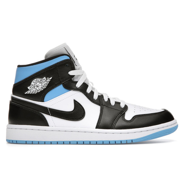 Jordan ジョーダン レディース スニーカー  【Jordan 1 Mid University Blue (Women\u0027s)】  大きさ US_9.5(26.5糎) White/Black-University Blue