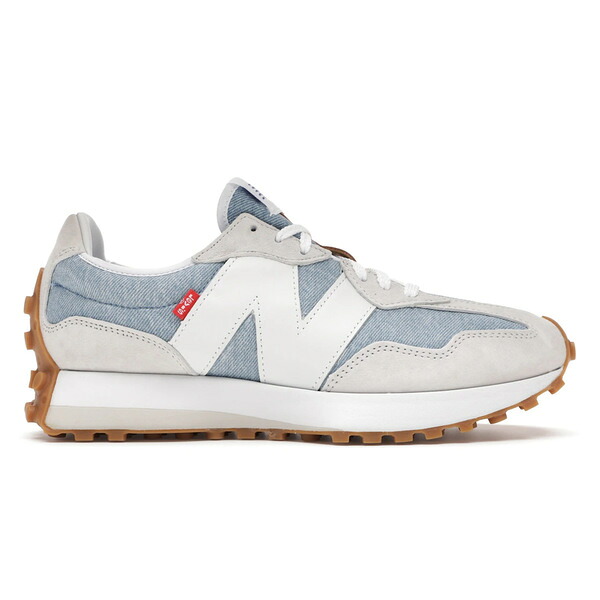 New Balance ニューバランス レディース スニーカー 【New Balance 327 Levi's Blue (Women's)】 サイズ US_9.5(26.5cm) Blue/White｜asty
