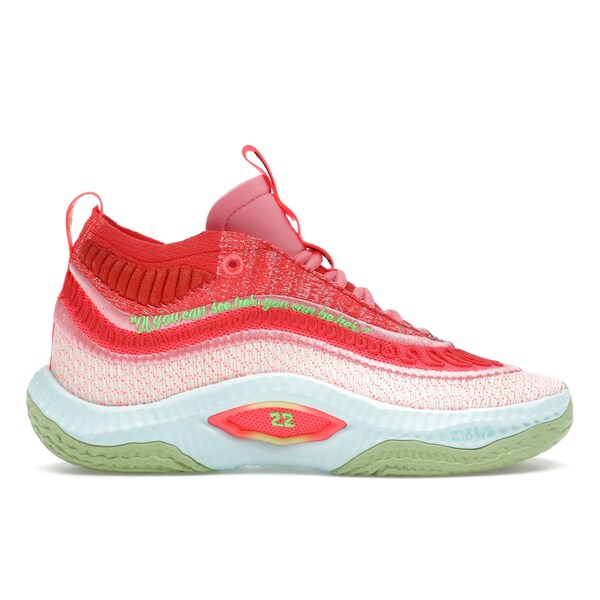 Nike ナイキ レディース スニーカー 【Nike Cosmic Unity 3 A'ja Wilson (Women's)】 サイズ US_8.5(25.5cm) Hot Punch/Track Red/Coral Chalk/Black｜asty