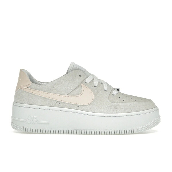 Nike ナイキ レディース スニーカー 【Nike Air Force 1 Sage Low Sail Guava Ice (Women's)】 サイズ US_8(25.0cm) White/Sail/Guava Ice｜asty