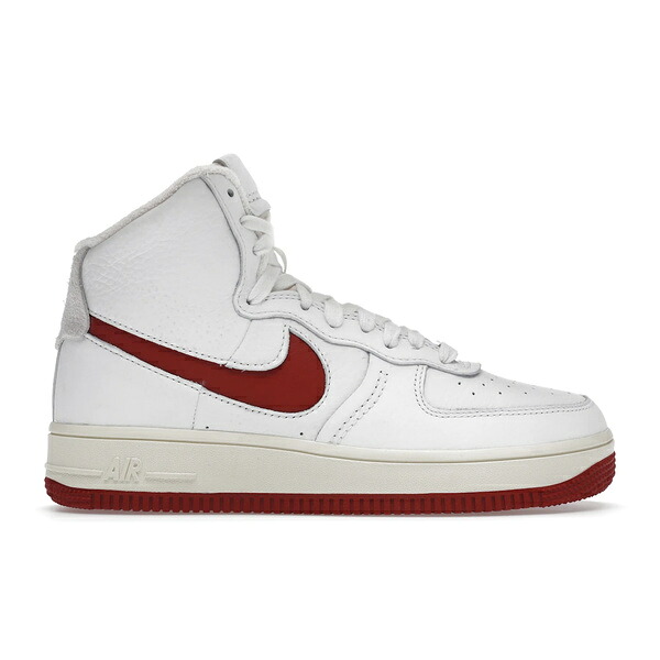 Nike ナイキ レディース スニーカー  【Nike Air Force 1 High Sculpt Summit White Gym Red (Women\u0027s)】  大きさ US_5(22.0糎) Summit White/Gym Red-Summit White