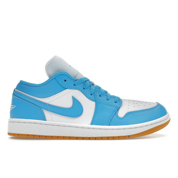 Jordan ジョーダン レディース スニーカー  【Jordan 1 Low White Gum Light Brown Dark Powder Blue (Women\u0027s)】  大きさ US_5(22.0糎) White/Gum Light Brown/Dark Powder Blue