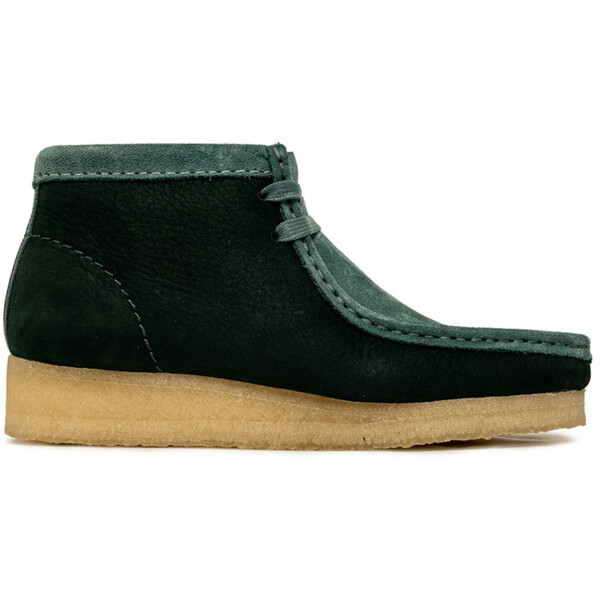 Clarks クラークス レディース スニーカー 【Clarks Originals Wallabee Boot Teal Combi (Women's)】 サイズ US_W_10 Teal Combi/Green/Teal｜asty