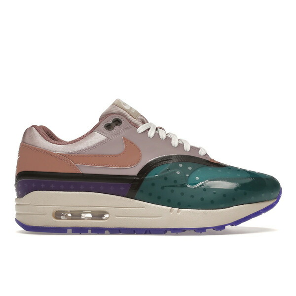 Nike ナイキ レディース スニーカー  【Nike Air Max 1 Premium Plum Fog Fossil Rose (Women\u0027s)】  大きさ US_W_11.5 Pink/Blue/Purple/Bronze