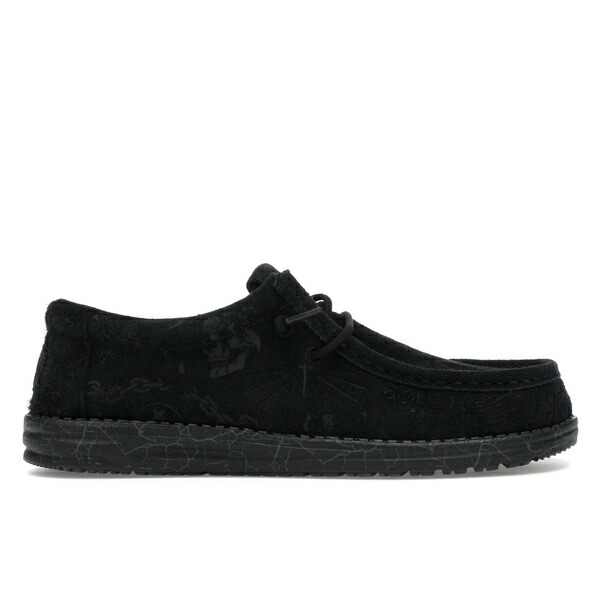 Hey Dude ヘイデュード メンズ スニーカー 【Hey Dude Jelly Roll Wally Black Ink】 サイズ US_M_4 Black/Black画像