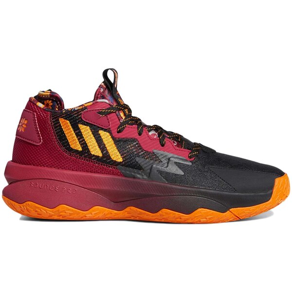adidas アディダス メンズ スニーカー 【adidas Dame 8 Chinese New Year】 サイズ US_8.5(26.5cm) Black/Maroon/Gold｜asty