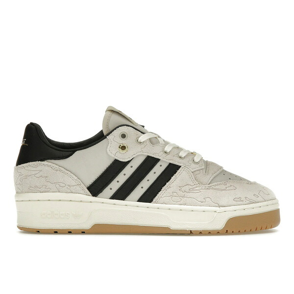 adidas アディダス メンズ スニーカー 【adidas Rivalry Low Nadeshot】 サイズ US_10(28.0cm) Chalk Pearl/Core Black/Off White｜asty