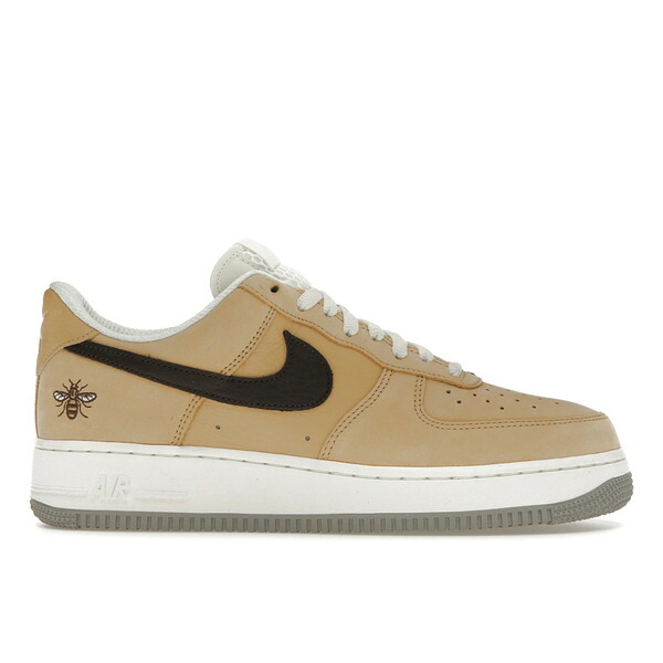Nike ナイキ メンズ スニーカー 【Nike Air Force 1 Low Manchester Bee】 サイズ US_10.5(28.5cm) Light British Tan/Brown-White-Grey｜asty