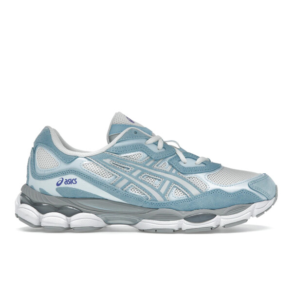 ASICS アシックス メンズ スニーカー 【ASICS Gel-NYC Cream Arctic Sky】 サイズ US_5.5(23.5cm) Cream/Arctic Sky|asty
