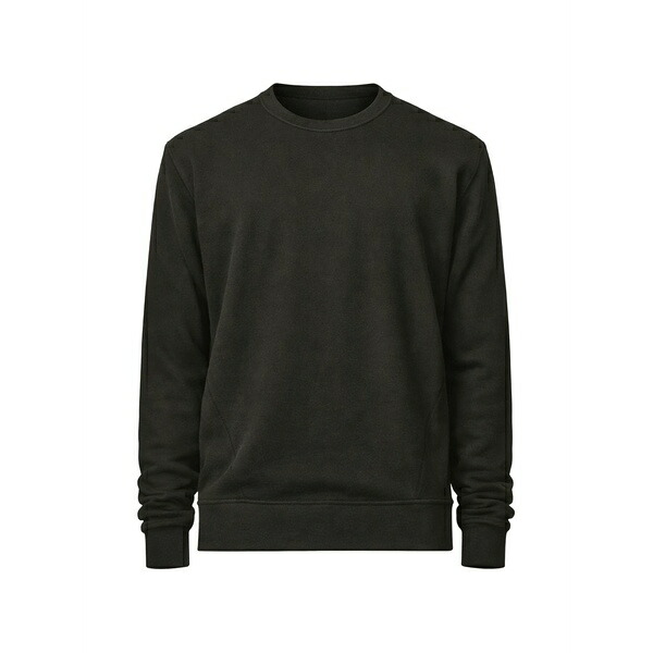 トム・クロム メンズ パーカー・スウェットシャツ アウター Crew-neck sweatshirt Black｜asty