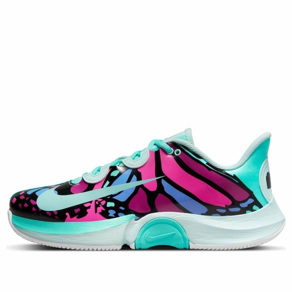 Nike ナイキ レディース スニーカー Blue/Red/Purple 【(WMNS) Nike x Naomi Osaka Court Air Zoom GP Turbo \u0027Butterfly\u0027 DV4327-411】  大きさ US_5(22.0糎)
