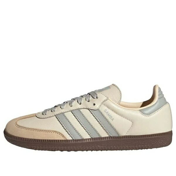 adidas アディダス レディース スニーカー Cream White/Wonder Silver/Sand Strata 【(WMNS) adidas Samba OG 'Cream White Wonder Silver' JH7299】 サイズ US_W_10.5｜asty
