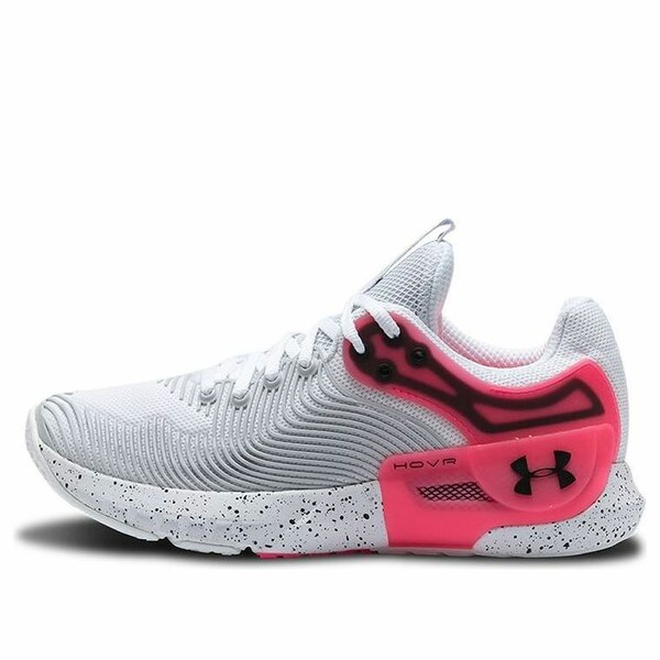 Under Armour アンダーアーマー レディース スニーカー Grey/Pink 【(WMNS) Under Armour HOVR Apex 2 \u0027White Beta\u0027 3023008-101】  大きさ US_6(23.0糎)