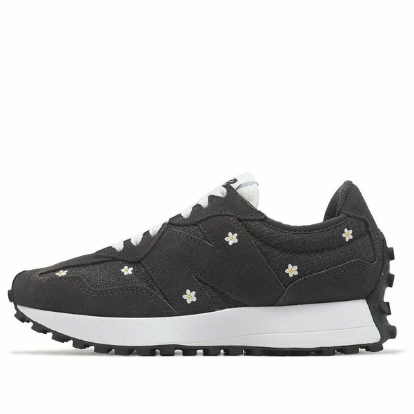 New Balance ニュー平衡にする レディース スニーカー Black/White 【(WMNS) New Balance 327 \u0027Flowers Black\u0027 WS327DCB】  大きさ US_6(23.0糎)