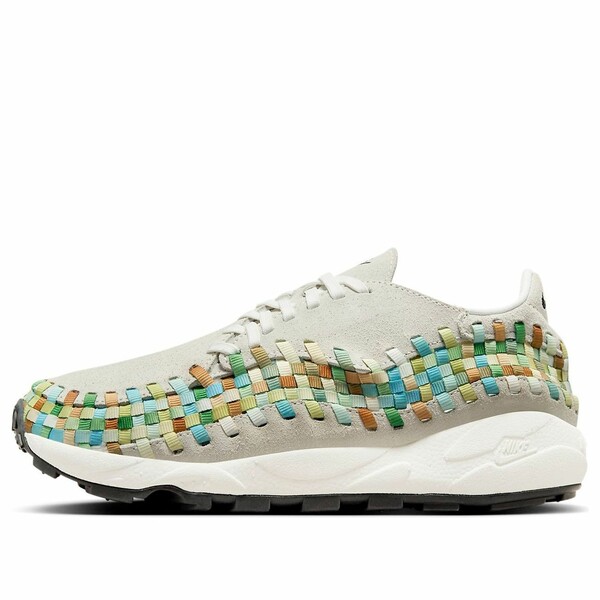 Nike ナイキ レディース スニーカー Summit White/Black/Sail/Multi-Color 【(WMNS) Nike Air Footscape Woven \u0027Rainbow\u0027 FB1959-101】  大きさ US_5.5(22.5糎)