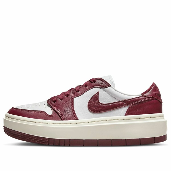 Air Jordan ジョーダン レディース スニーカー White/Wine Red 【(WMNS) Air Jordan 1 Elevate Low 'Dark Beetroot' DH7004-161】 サイズ US_8.5(25.5cm)|asty