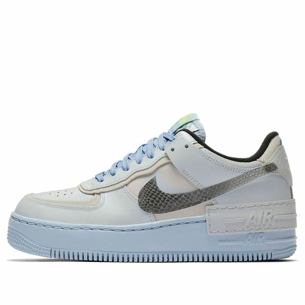 Nike ナイキ レディース スニーカー Blue 【(WMNS) Nike Air Force 1 Shadow 'Snakeskin' CV3027-001】 サイズ US_8(25.0cm)|asty