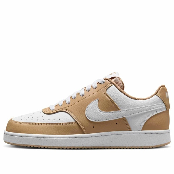 Nike ナイキ レディース スニーカー Hemp/White 【(WMNS) Nike Court Vision Low Next Nature 'Hemp White' DH3158-201】 サイズ US_7(24.0cm)|asty