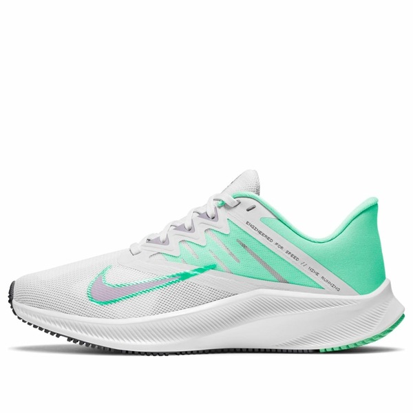 Nike ナイキ レディース スニーカー White/Green 【(WMNS) Nike Quest 3 'White Green Glow' CD0232-111】 サイズ US_9(26.0cm)|asty