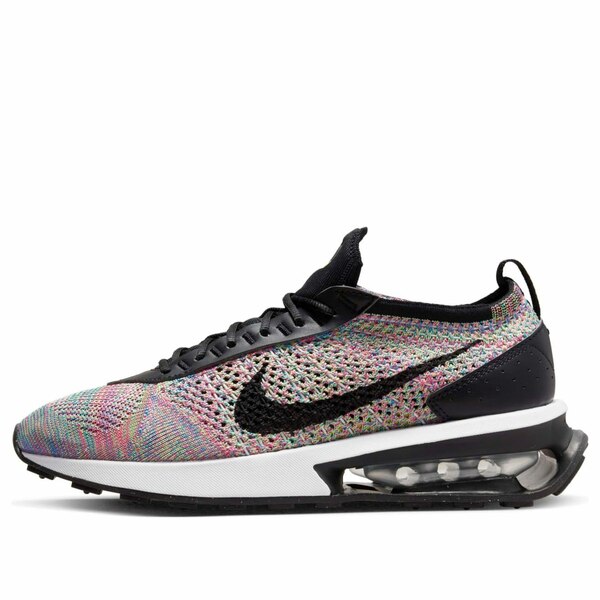 Nike ナイキ レディース スニーカー Black/Pink/Gray 【(WMNS) Nike Air Max Flyknit Racer \u0027Multi-Color\u0027 DM9073-300】  大きさ US_7(24.0糎)