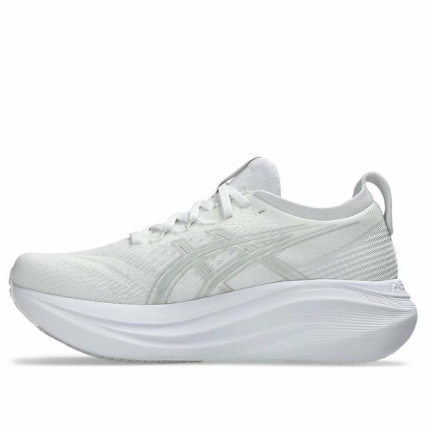 ASICS アシックス レディース スニーカー White/Glacier Grey 【(WMNS) ASICS Gel-Nimbus 27 'White Glacier Grey' 1012B753-100】 サイズ US_6.5(23.5cm)｜asty 41,470円