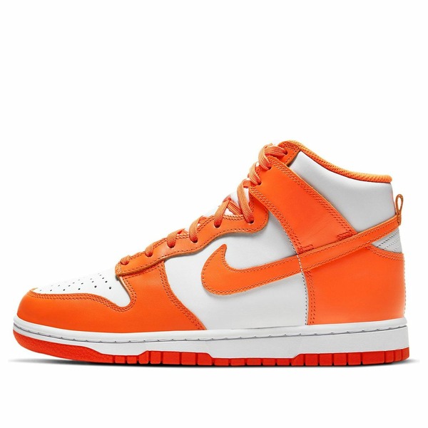 Nike ナイキ レディース スニーカー Orange/White 【(WMNS) Nike Dunk High 'Syracuse' 2021 DD1869-100】 サイズ US_5.5(22.5cm)|asty