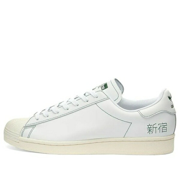 adidas アディダス メンズ スニーカー 【adidas Superstar Pure 'Embroidered Katakana - Chalk White' FV2835】 サイズ US_9(27.0cm)｜asty
