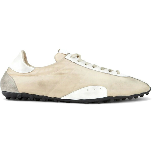 Maison Margiela マルタンマルジェラ メンズ スニーカー  【Maison Margiela Sprinters Low Antique White】  サイズ US_8(26.0cm) Yellow Pale/White/Antique White