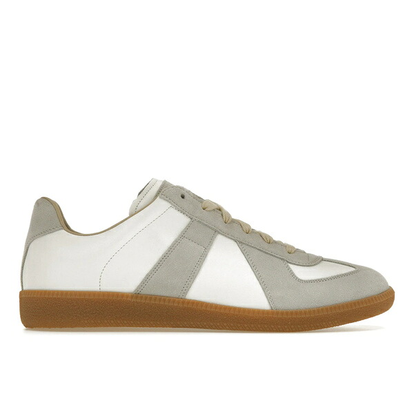 Maison Margiela マルタンマルジェラ メンズ スニーカー  【Maison Margiela Replica German Army Trainer GAT】  サイズ US_9.5(27.5cm) Grey/White/Gum