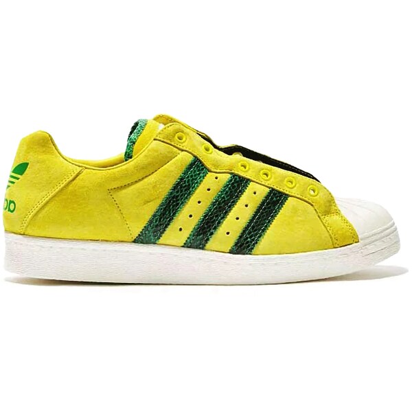 adidas アディダス メンズ スニーカー  【adidas Ultrastar 80s Run DMC】  サイズ US_10(28.0cm) Yellow/Green/Core White