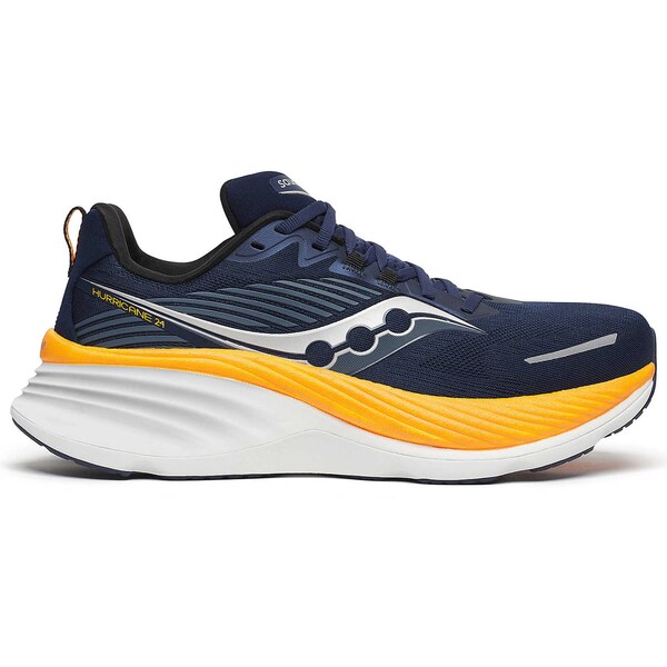 Saucony サッカニー メンズ スニーカー  【Saucony Hurricane 24 Navy Peel】  サイズ US_10.5(28.5cm) Navy/Peel