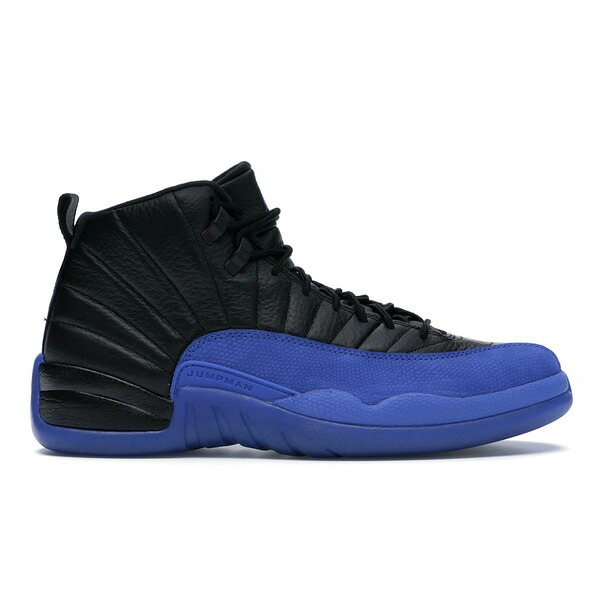 Jordan ジョーダン メンズ スニーカー 【Jordan 12 Retro Black Game Royal】 サイズ US_12.5(30.5cm) Black/Game Royal-Black｜asty