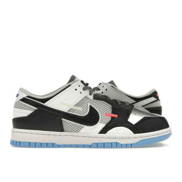 Nike ナイキ メンズ スニーカー  【Nike Dunk Low Scrap Black Neutral Grey University Blue White】  大きさ US_12.5(30.5糎) Black/Neutral Grey/University Blue/White