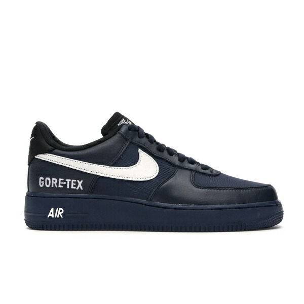 Nike ナイキ メンズ スニーカー 【Nike Air Force 1 Low Gore-Tex Obsidian】 サイズ US_10(28.0cm) Obsidian/Black-Off Noir-White|asty