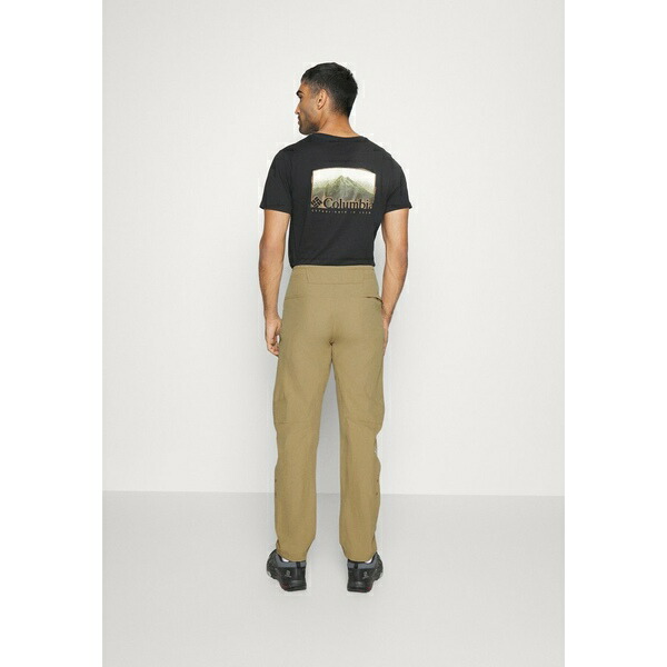 ノースフェイス メンズ カジュアルパンツ ボトムス EXPLORATION TAPERED PANT Outdoor Trousers Kelp  Tan メンズファッション