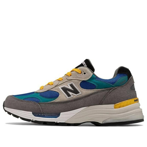 New Balance ニュー平衡にする メンズ スニーカー 【New Balance Billy\u0027s x 992 Made インチ USA \u0027Grey Blue Teal\u0027 M992RR】  大いさ US_8.5(26.5糎) スニーカー-メンズ靴-靴