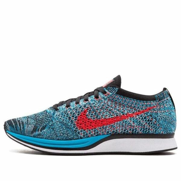 Nike ナイキ メンズ スニーカー 【Nike Flyknit Racer \u0027Neo Turquoise\u0027 526628-404】  大きさ US_6(24.0糎)