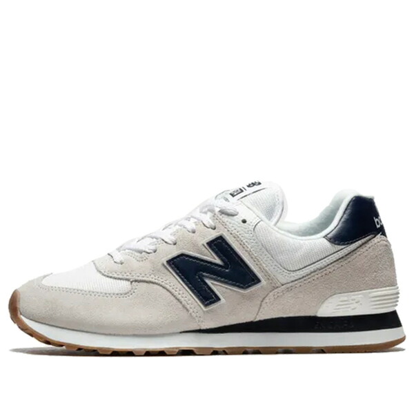 New Balance ニューバランス メンズ スニーカー 【New Balance 574 Series Low Tops Retro White Black ML574TF2】 サイズ US_10.5(28.5cm)|asty