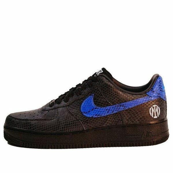 Nike ナイキ メンズ スニーカー 空軍 【Nike Air Force 1 \u0027Inter Milan New Championship Black\u0027 DO1742-991】  大いさ US_M_4 スニーカー-メンズ靴