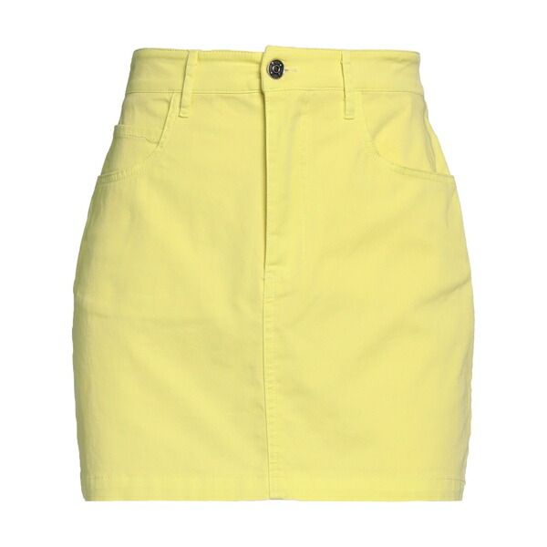 【送料無料】 コンタット レディース スカート ボトムス Mini skirts Yellow