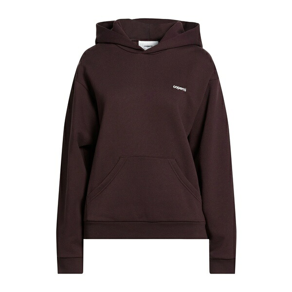 【貨物輸送無料】 コペルニ レディース パーカー・スウェットシャツ アウター Sweatshirts Brown