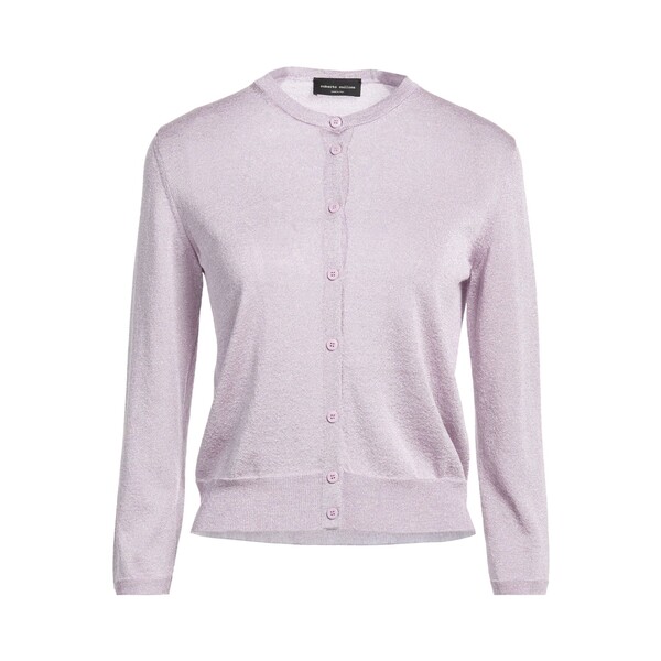 【貨物輸送無料】 ロベルトコリーナ レディース ジレー アウター Cardigans Purple